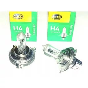 Izzó H4 12V 65/55W Long Life – Hella