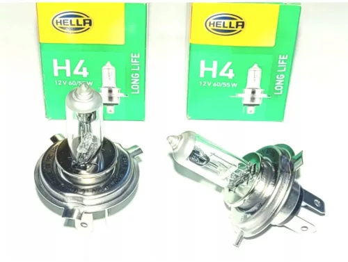 Izzó H4 12V 65/55W Long Life – Hella