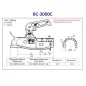 Kapcsolófej 3000 kg / Ø 50mm öntöttvas – SPP