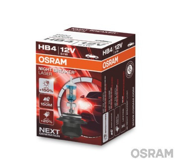 Izzó HB4 12V 51W Night Breaker Laser OSRAM