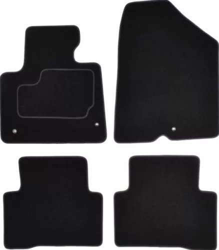 Méretpontos szövetszőnyeg garn. Hyundai Santa Fe III. (5személyes) 2013-2020 – Custo Pol