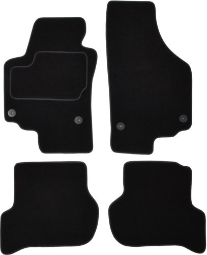 Méretpontos szövetszőnyeg garn. Seat Leon II. (1P) 2005-2008 – Custo Pol