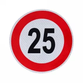 Matrica Sebességkorlátozás 25 km/h – 15 cm