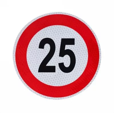 Matrica Sebességkorlátozás 25 km/h – 15 cm