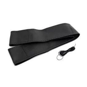   Műbőr Kormányvédő huzat varrással (41 - 43 cm) – AMIO