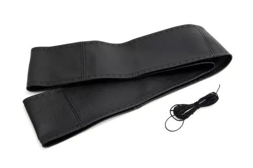 Műbőr Kormányvédő huzat varrással (41 - 43 cm) – AMIO