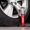 Lábpumpa alumínium 11 bar / 160 PSI autóhoz és kerékpárhoz – AMIO