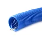 Kompresszor spiráltömlő 10 m, kék – AMIO