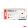 Körsaru és zsugorcső készlet, réz kábelsaru készlet 180 db – AMIO