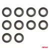 Szigetelőszalag 10 darabos fekete készlet 19 mm × 10 m × 0,13 mm PVC – AMIO