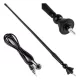 Antenna autótetőre 34 cm 5 mm adapter ANT02 – AMIO
