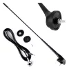 Antenna autótetőre dönthető 40 cm 5 mm adapter ANT06 – AMIO