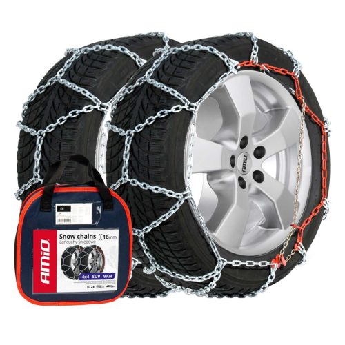 Hólánc KB255 erős 16 mm – párban VAN-4X4, TÜV Austria: V5117 – AMIO