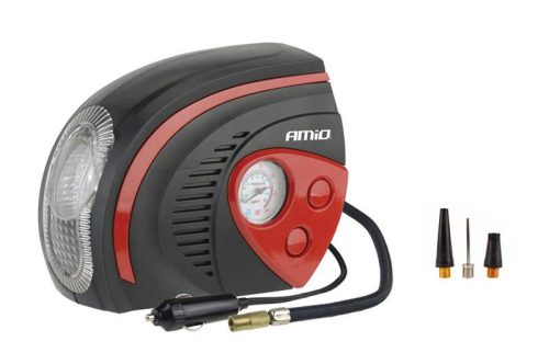 Autós kompresszor 12V LED ACOMP-08 - AMIO