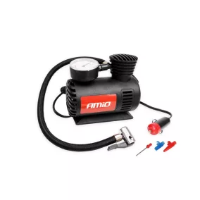 Autós kompresszor nyomásmérővel 12V ACOMP-05 – AMIO