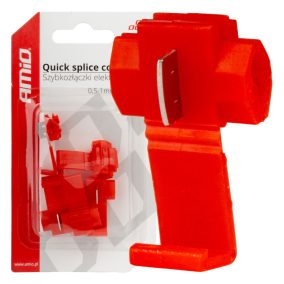 Gyorscsatlakozó 0,5-1mm2 10A 5 db bliszterben – AMIO