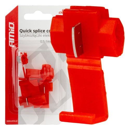 Gyorscsatlakozó 0,5-1mm2 10A 5 db bliszterben – AMIO
