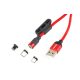MULTIKABEL Mágneses USB kábel 3 az 1-ben Lightning USB-C micro USB 1 m UC-8 – AMIO