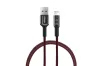 Töltőkábel iPhone Lightning USB kábel LED-del 1 m UC-10 – AMIO