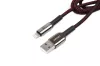 Töltőkábel iPhone Lightning USB kábel LED-del 1 m UC-10 – AMIO