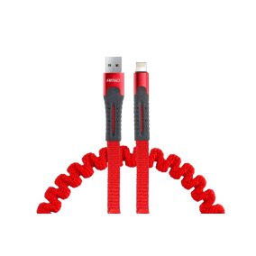   Töltőkábel Rugós Apple iPhone Lightning kábel 1,2 m UC-13 – AMIO