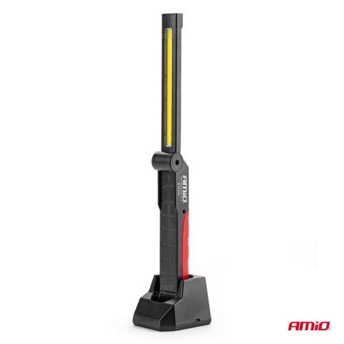 LED Műhely szerelőlámpa összecsukható, erős COB LED tölthető (USB) – AMIO