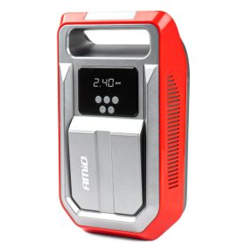   Autós kompresszor 12V Digitális LCD és LED lámpával – AMIO 