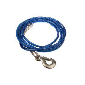 Vontatókötél 5 tonna, acél kampókkal (4m)