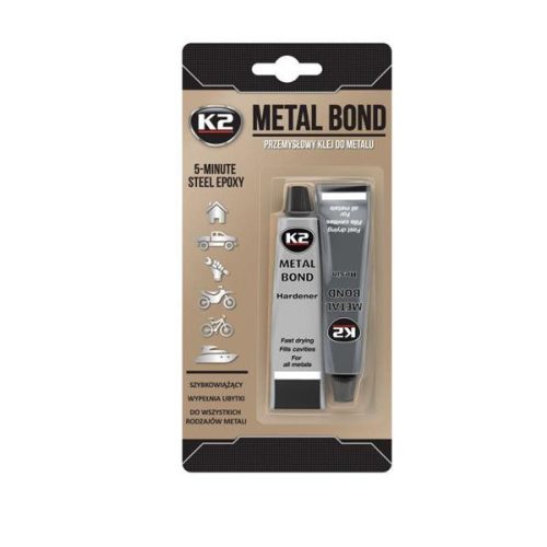 K2 | Metal Bond | Kétkomponensű fémragasztó 56 g