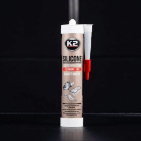 K2 – Piros szilikon tömítőpaszta +350°C 300g