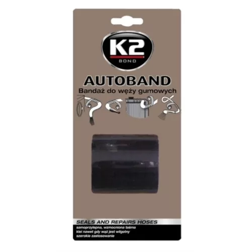 K2 AUTOBAND – Gumicső javítószalag 50 mm x 3 méter