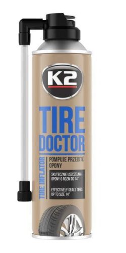 K2 - TIRE DOCTOR - Defektjavító spray - 500ml