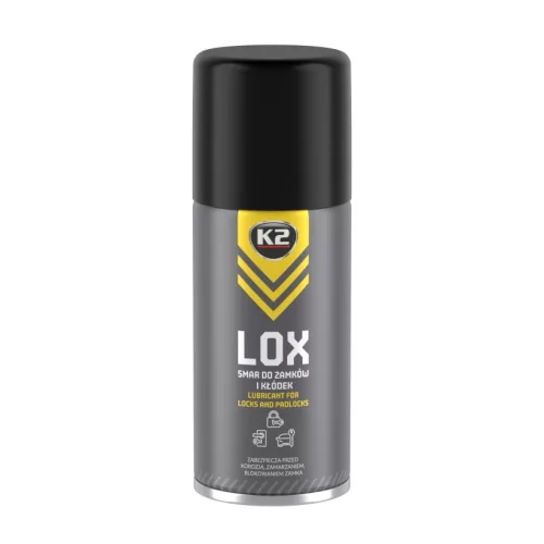 K2 LOX – Zsírspray zárakhoz és lakatokhoz 150 ml