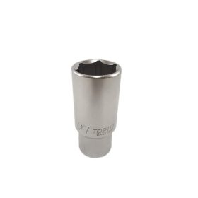 Dugókulcs fej | 1/2" 27 mm | hatszög hosszú | Toptul
