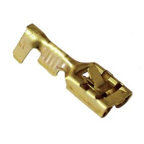 Csúszósaru hüvely anya – 6,3 mm pöckös