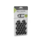  Kerékanya kupak - kerékcsavar kupak fekete 17 mm-es csavarvédők 20 db – Carmotion 