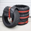 Kerék- és gumitároló védőhuzat / keréktároló zsák (4db) 13-15" – Carmotion 