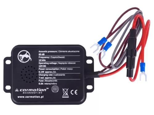 Nyestriasztó, rágcsálóriasztó, ultrahangos, 12V – Carmotion
