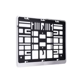   Rendszámtábla keret 322 x 245 mm, kétsoros, krómozott – Carmotion 