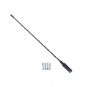   Autó antenna pót szál, 41 cm-es antennaárboc 4 adapterrel – Carmotion 