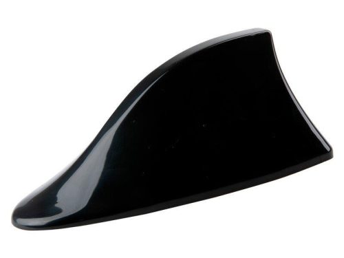Cápauszony antenna, öntapadós, erősítővel – Fekete