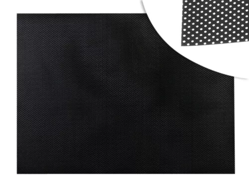 Statikus ablakfólia, napvédő fólia oldalablakra 34x43 cm, fekete – Carmotion