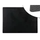 Statikus ablakfólia, napvédő fólia oldalablakra 35x47 cm, fekete – Carmotion