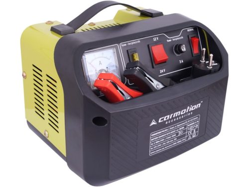 Akkumulátor töltő 12/24 V, 16A / 12A / 8A gyors töltési funkcióval | Carmotion