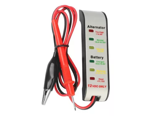 Akkumulátor és generátor teszter 12V – Carmotion