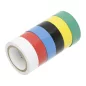   PVC szigetelőszalagok 0,13 mm × 15 mm × 5 m, színes, 6 db – Carmotion