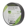 PVC szigetelőszalag 0,15 mm × 19 mm × 20 m, fekete, 1 db – Carmotion