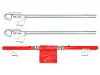 Vonórúd 3 tonna, TÜV GS, 180 cm rugós – Carmotion 