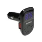   Szivargyújtós FM transzmitter Bluetooth kihangosítóval, QC3.0 USB töltővel és voltmérővel 12/24V – WAYME
