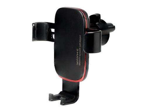 Telefontartó szellőzőbe rögzíthető, piros – Wayme Gravity